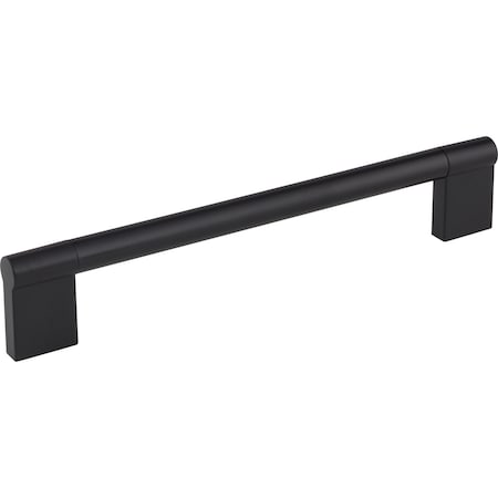Elements 192 mm Center-to-Center Matte Black Knox Cabinet Bar Pull 645-192MB